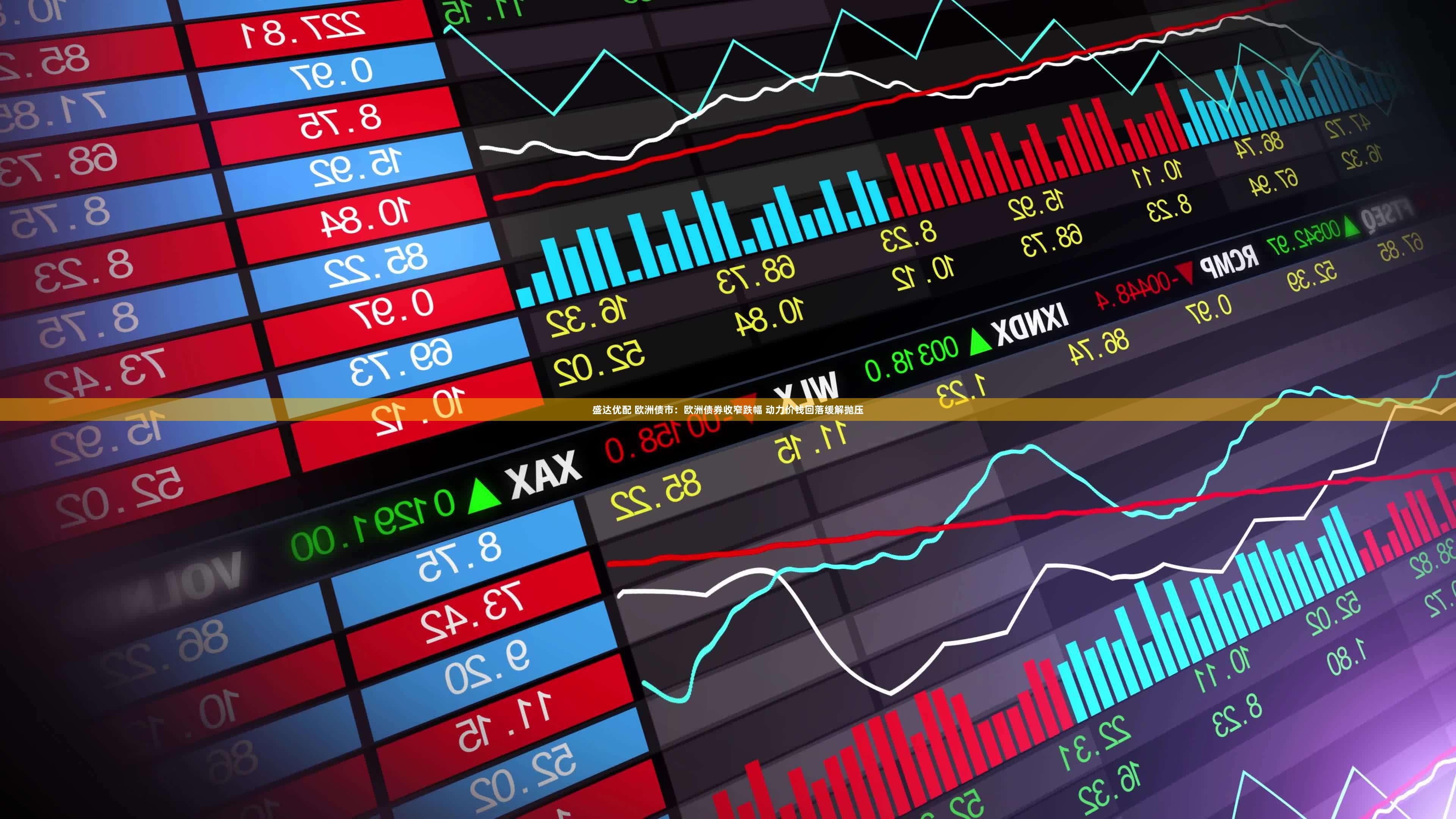 盛达优配 欧洲债市：欧洲债券收窄跌幅 动力价钱回落缓解抛压