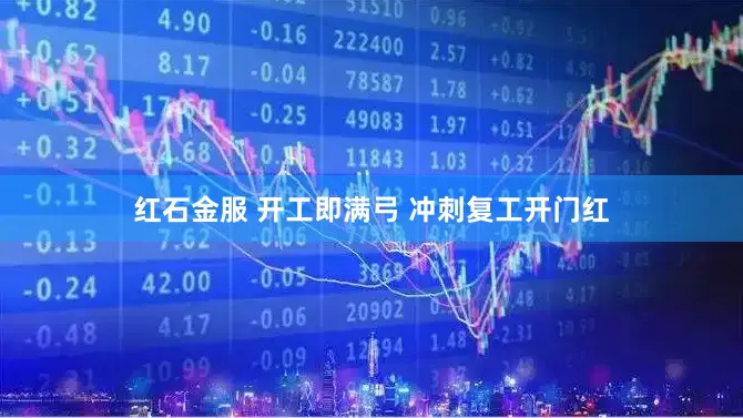 红石金服 开工即满弓 冲刺复工开门红